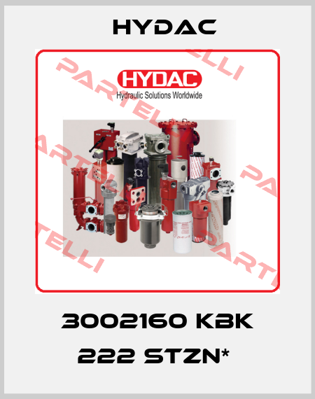 3002160 KBK 222 STZN*  Hydac