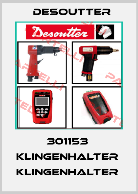 301153  KLINGENHALTER  KLINGENHALTER  Desoutter