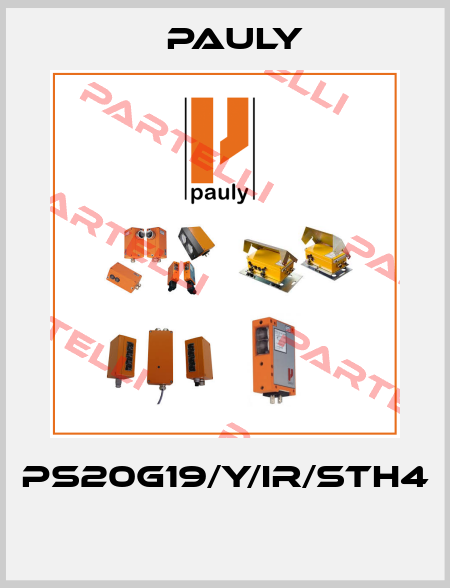 PS20G19/y/ir/stH4  Pauly