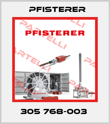 305 768-003  Pfisterer