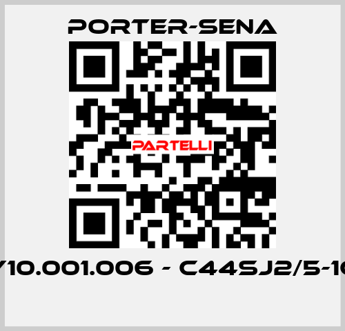 Y10.001.006 - c44sj2/5-1c  PORTER-SENA