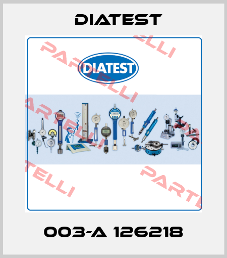 003-A 126218 Diatest