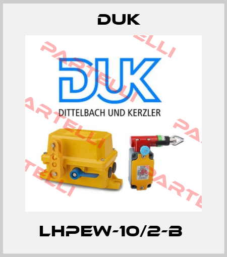 LHPEw-10/2-B  DUK