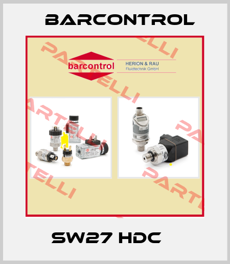 SW27 HDC    Barcontrol