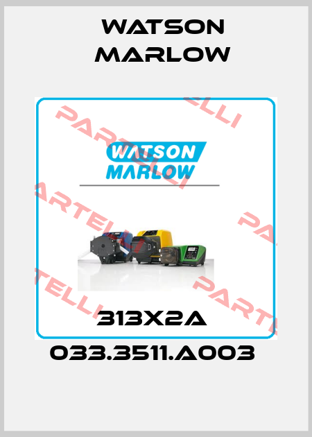 313X2A  033.3511.A003  Watson Marlow