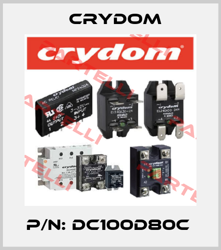 P/N: DC100D80C  Crydom