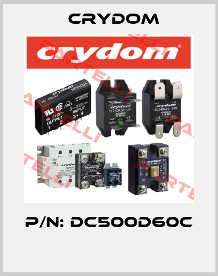 P/N: DC500D60C  Crydom