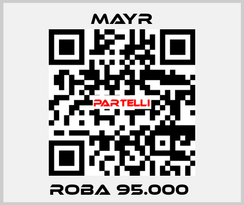 ROBA 95.000  Mayr