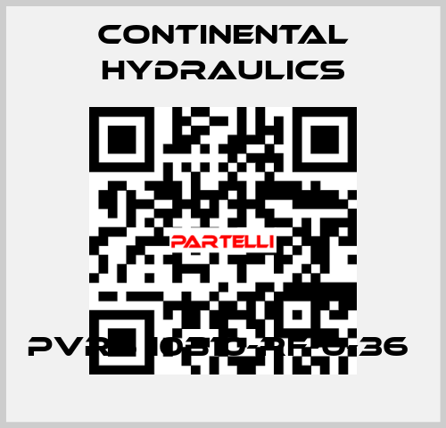 PVR6 10B10-RF-0-36  Continental Hydraulics