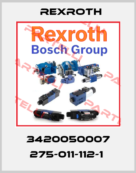 3420050007 275-011-112-1  Rexroth