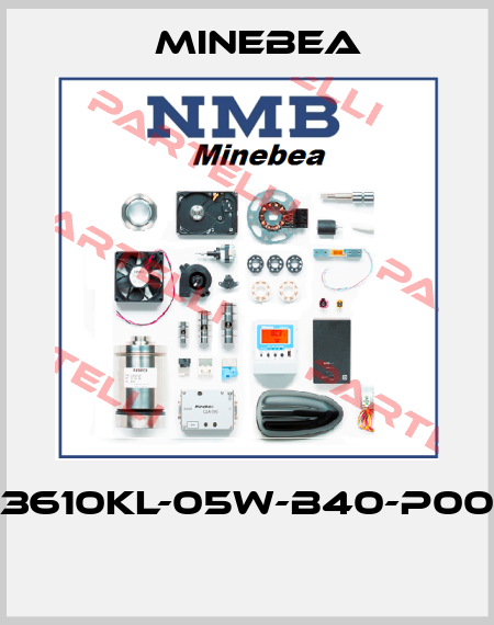 3610KL-05W-B40-P00  Minebea