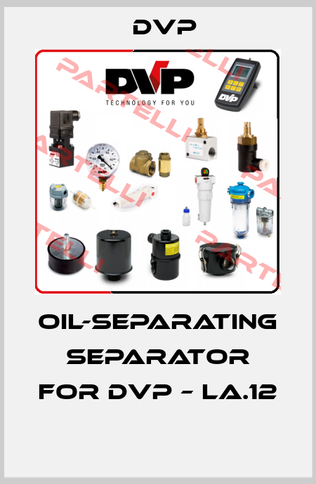 Oil-separating separator for DVP – LA.12  DVP