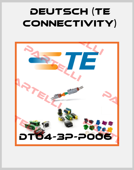 DT04-3P-P006  Deutsch (TE Connectivity)