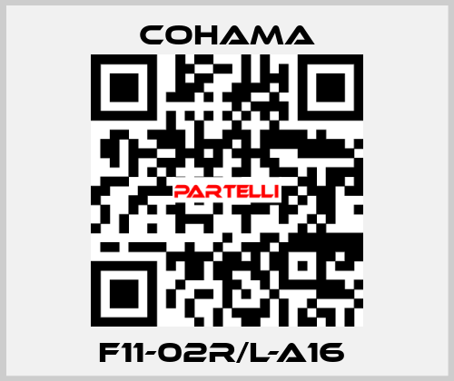 F11-02R/L-A16  Cohama