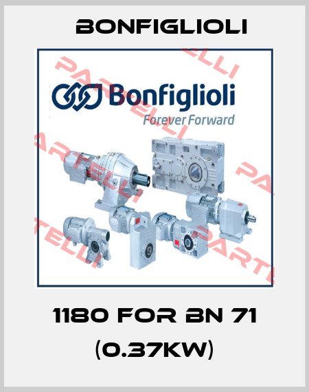1180 for BN 71 (0.37kw) Bonfiglioli