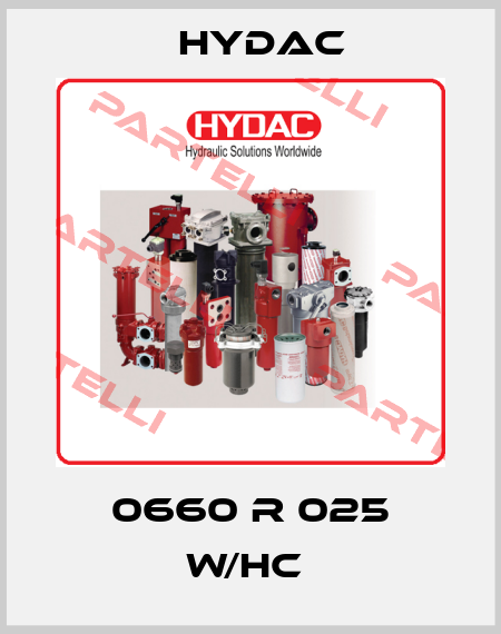 0660 R 025 W/HC  Hydac