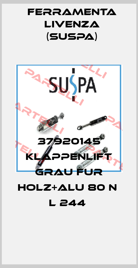 37920145 KLAPPENLIFT GRAU FUR HOLZ+ALU 80 N  L 244  Ferramenta Livenza (Suspa)