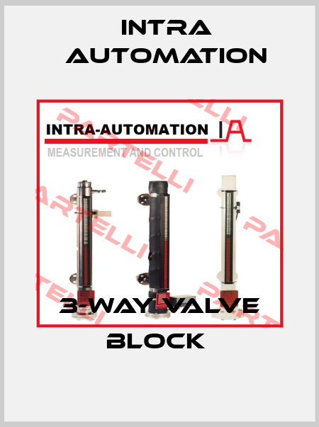 3-WAY VALVE BLOCK  Intra Automation