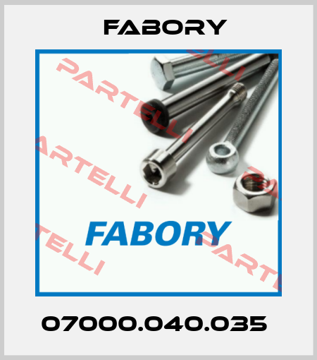07000.040.035  Fabory