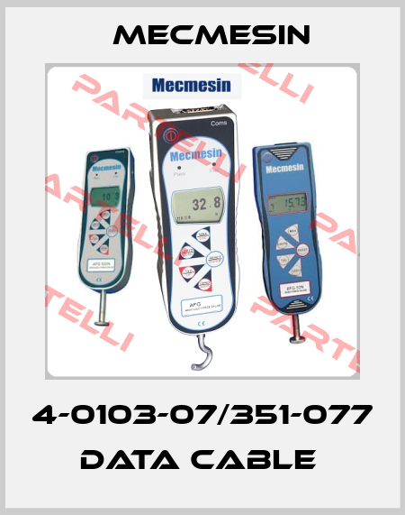 4-0103-07/351-077 DATA CABLE  Mecmesin