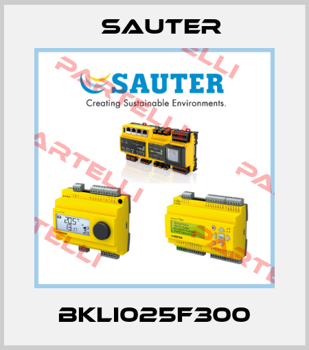 BKLI025F300 Sauter