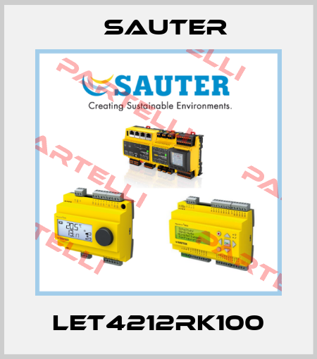 LET4212RK100 Sauter