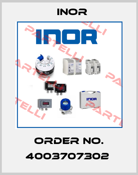 Order No. 4003707302  Inor