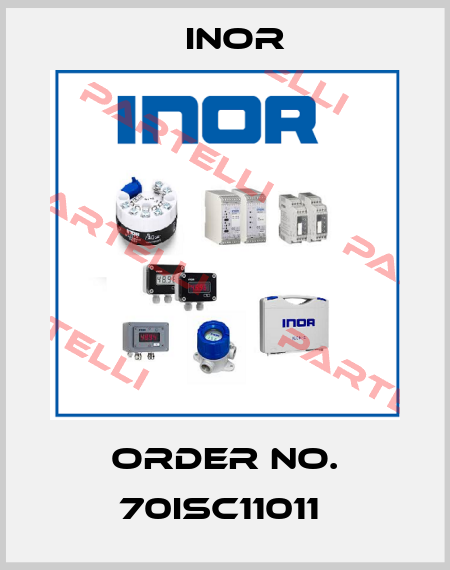 Order No. 70ISC11011  Inor