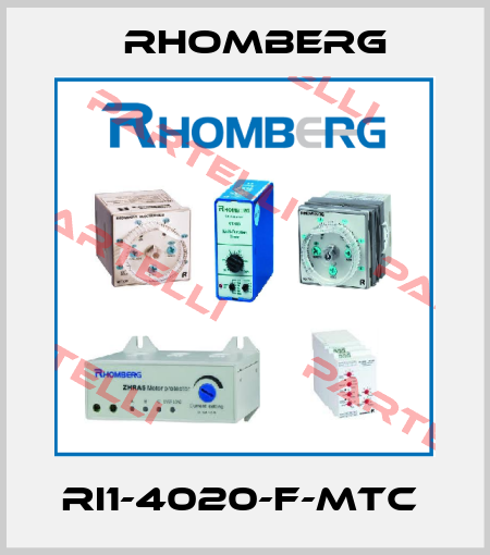 RI1-4020-F-MTC  Rhomberg