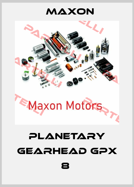 Planetary gearhead GPX 8  Maxon