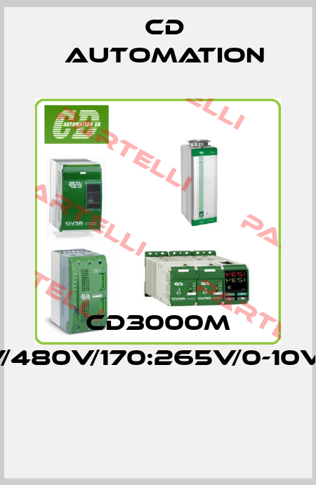 CD3000M 3PH/45A/100V/480V/170:265V/0-10V/BF008/NF/EM  CD AUTOMATION