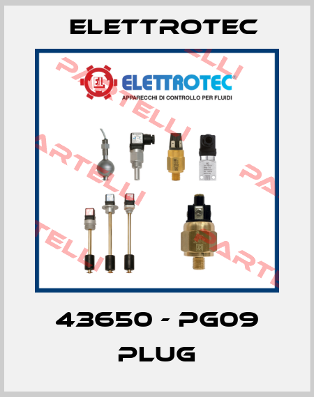 43650 - PG09 PLUG Elettrotec