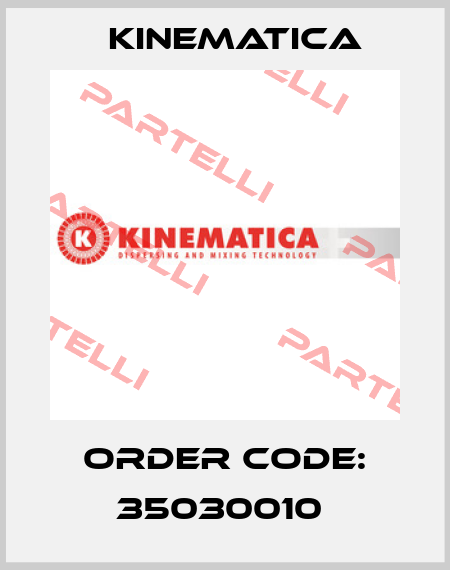 Order Code: 35030010  Kinematica