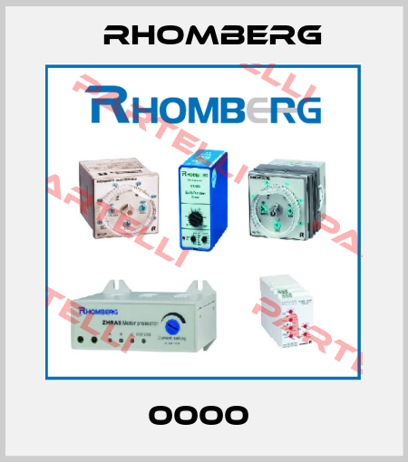 0000  Rhomberg