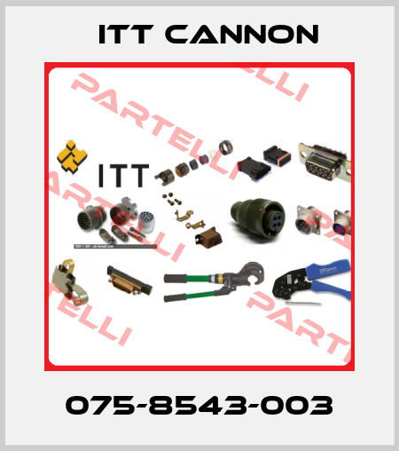 075-8543-003 Itt Cannon