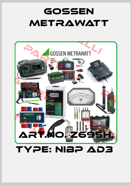 Art.No. Z695H, Type: NIBP AD3  Gossen Metrawatt