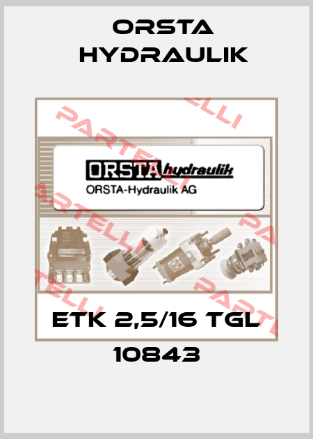 ETK 2,5/16 TGL 10843 Orsta Hydraulik