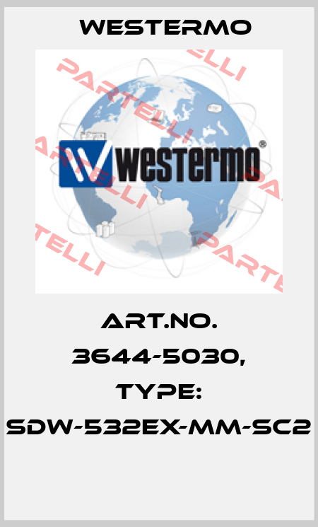 Art.No. 3644-5030, Type: SDW-532EX-MM-SC2  Westermo