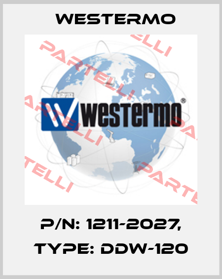 P/N: 1211-2027, Type: DDW-120 Westermo