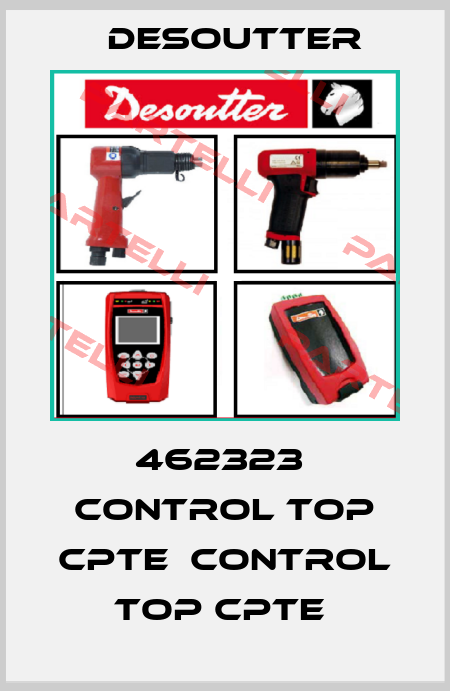 462323  CONTROL TOP CPTE  CONTROL TOP CPTE  Desoutter