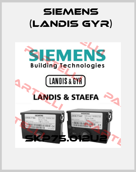 SKP75.012U2  Siemens (Landis Gyr)