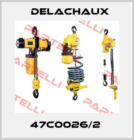 47C0026/2  Delachaux