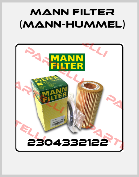 2304332122  Mann Filter (Mann-Hummel)