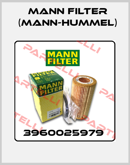 3960025979  Mann Filter (Mann-Hummel)