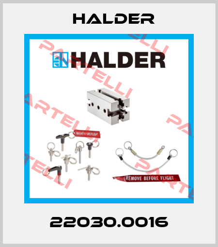 22030.0016 Halder