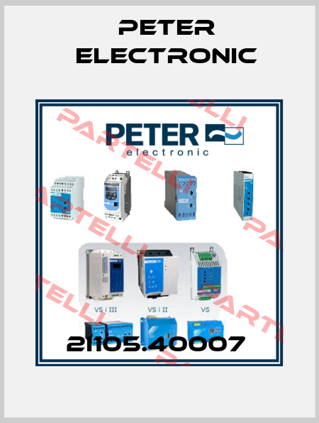 2I105.40007  Peter Electronic