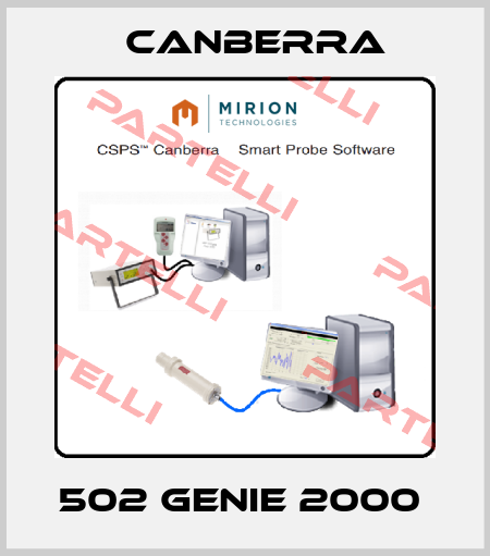 502 GENIE 2000  Canberra