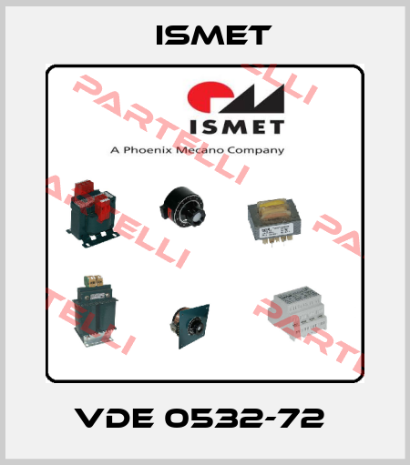  VDE 0532-72  Ismet