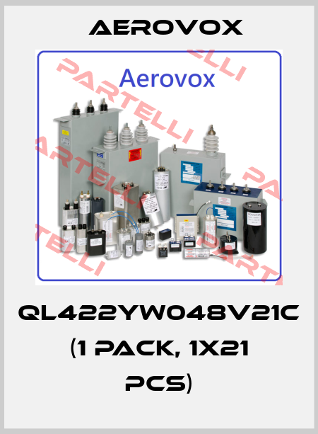 QL422YW048V21C (1 Pack, 1x21 pcs) Aerovox