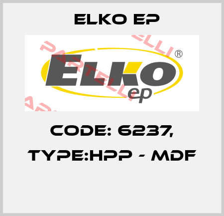 Code: 6237, Type:HPP - MDF  Elko EP